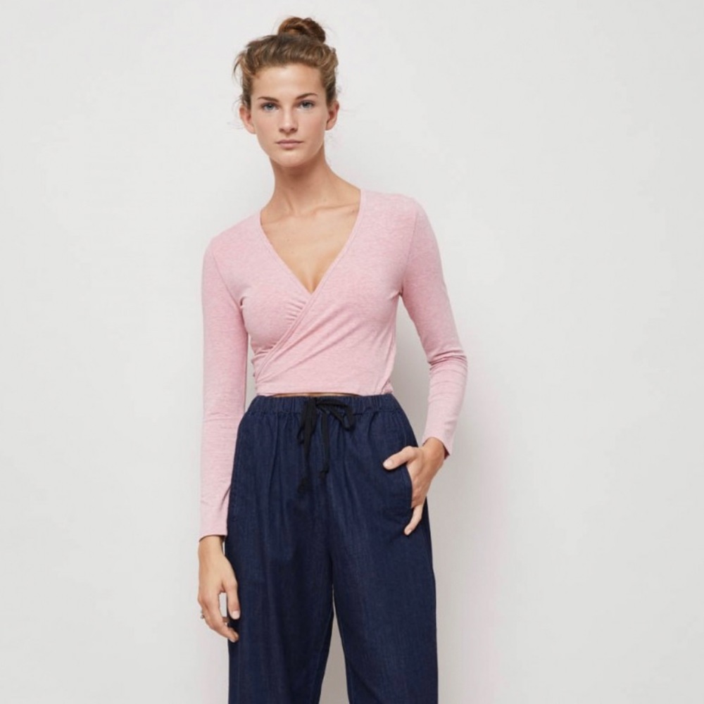 Gorman cropped wrap top